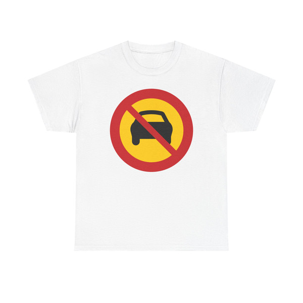 Sweden road sign C4 (Sweden) (Road Sign) T-Shirt