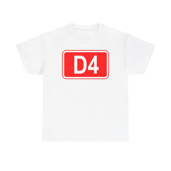Tabliczka D4 (Slovakia) (Road Sign) T-Shirt