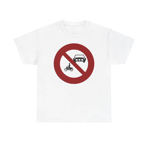 Taiwan road sign p6 old (Taiwan) (Road Sign) T-Shirt