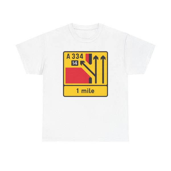 Traffic-signs-manual-chapter-7-2004-F7220 (United Kingdom) (Road Sign) T-Shirt