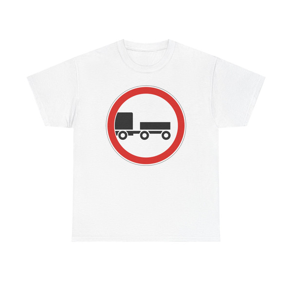 UA road sign 3.4 (Ukraine) (Road Sign) T-Shirt