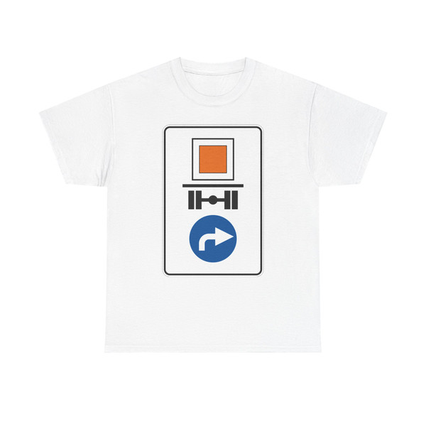 UA road sign 4.20.2 (Ukraine) (Road Sign) T-Shirt