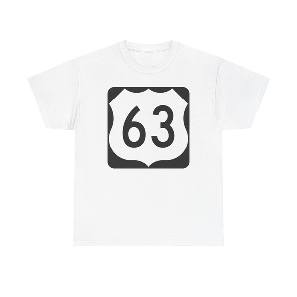 US 63 square (United States) (Road Sign) T-Shirt