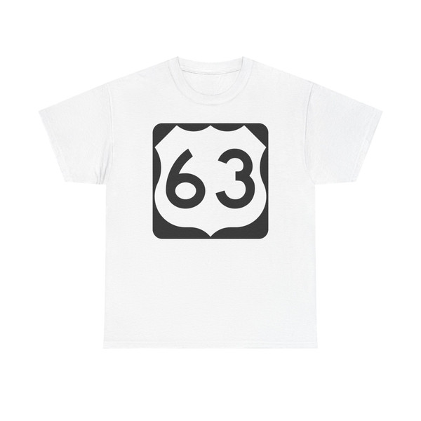 US 63 (United States) (Road Sign) T-Shirt