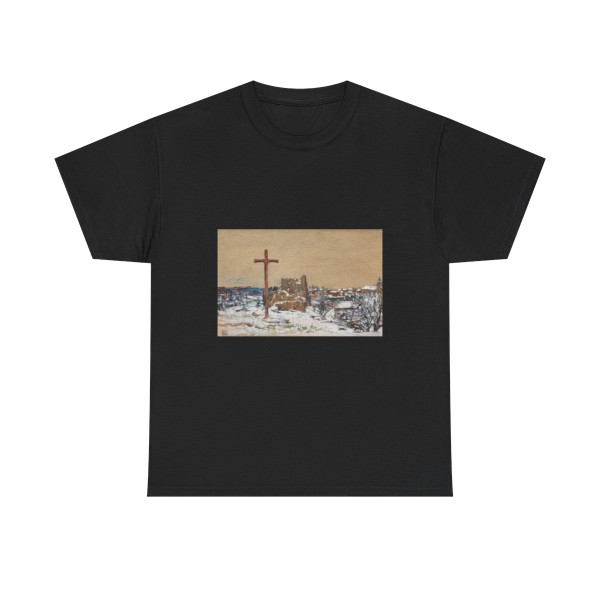 Cross on a Winter Hilltop, 1918 - T-Shirt