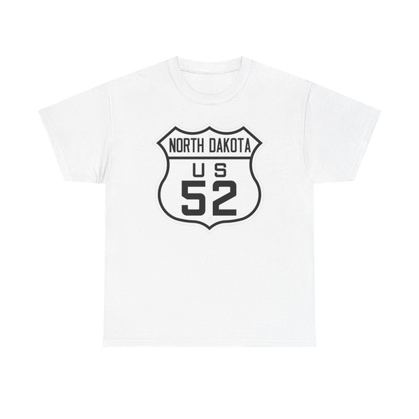 US 52 North Dakota 1926 (North Dakota) (Road Sign) T-Shirt