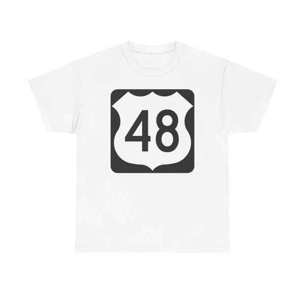 US 48 1961 (United States) (Road Sign) T-Shirt