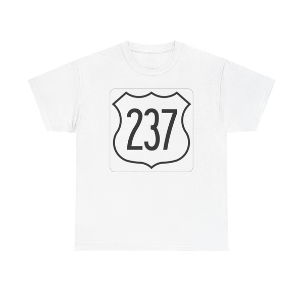 US 237 1948 (United States) (Road Sign) T-Shirt