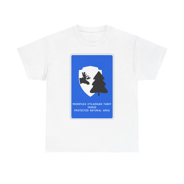 UZ road sign 6.26 (Uzbekistan) (Road Sign) T-Shirt