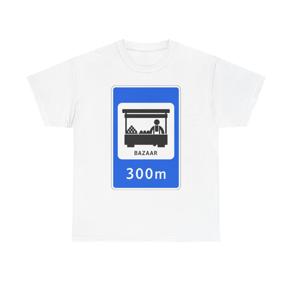 UZ road sign 6.24 (Uzbekistan) (Road Sign) T-Shirt