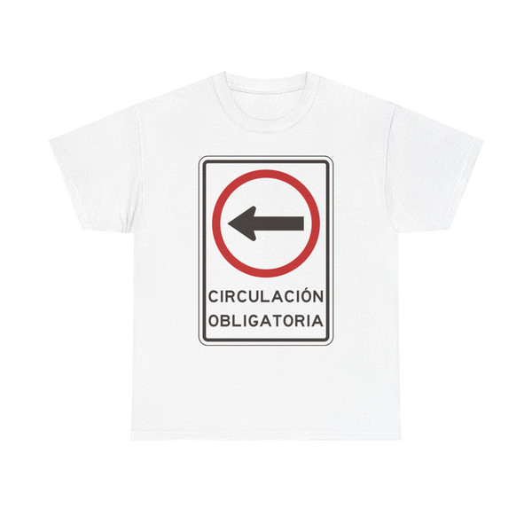 Venezuela road sign R4-3c (Venezuela) (Road Sign) T-Shirt