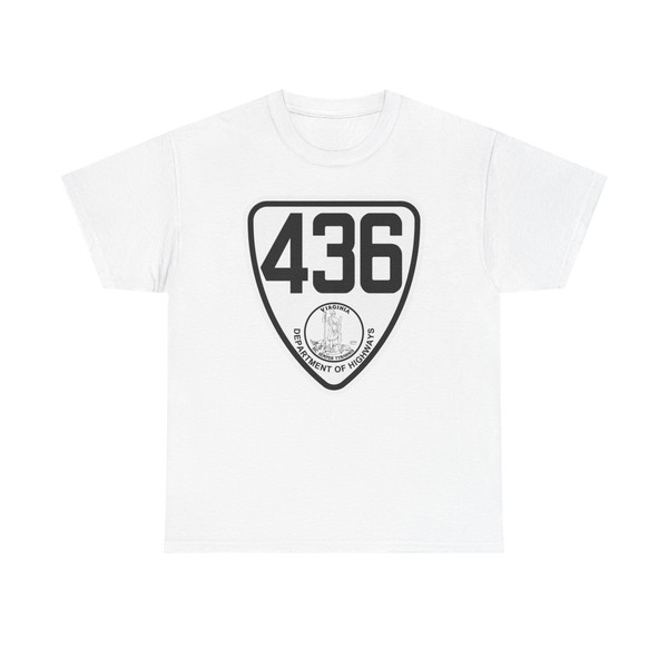 Virginia 436 1924 (Virginia) (Road Sign) T-Shirt