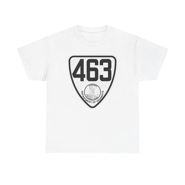 Virginia 463 1924 (Virginia) (Road Sign) T-Shirt