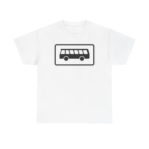 Zusatzzeichen 1010-57 - Kraftomnibus StVO 2017 (Germany) (Road Sign) T-Shirt