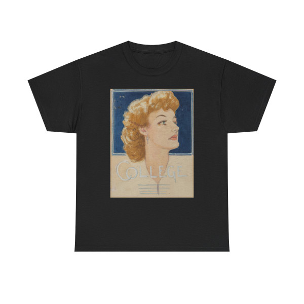 Blonde, College magazine cover study - T-Shirt