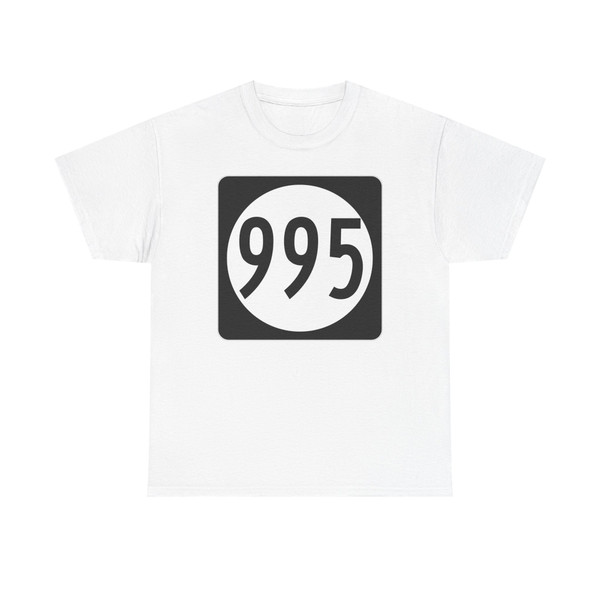 Iowa 995 (Iowa) (Road Sign) T-Shirt