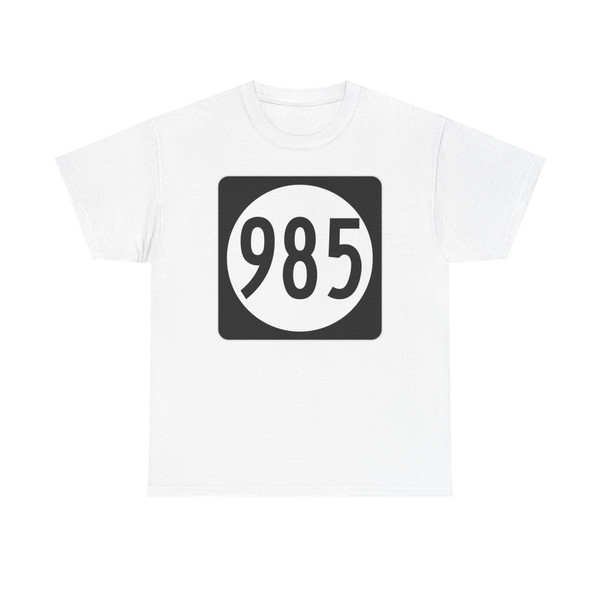 Iowa 985 (Iowa) (Road Sign) T-Shirt