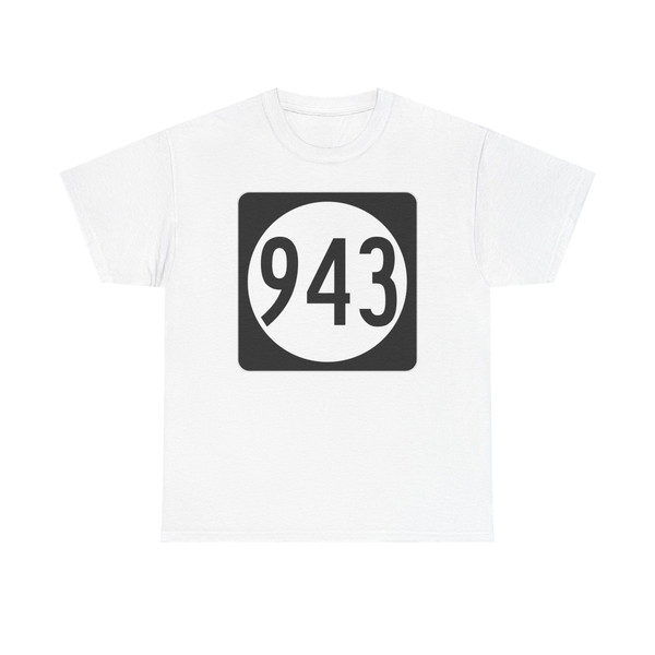 Iowa 943 (Iowa) (Road Sign) T-Shirt