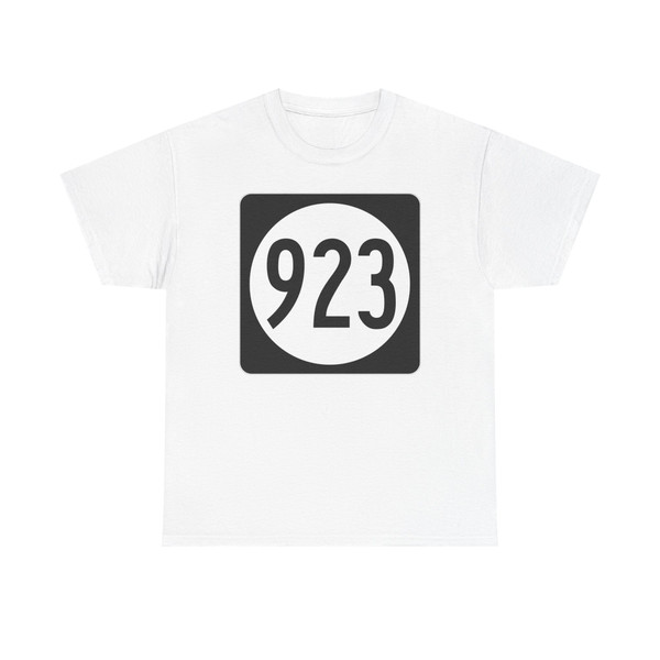 Iowa 923 (Iowa) (Road Sign) T-Shirt