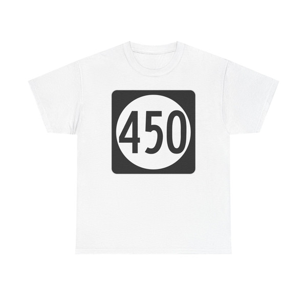 Iowa 450 (Iowa) (Road Sign) T-Shirt