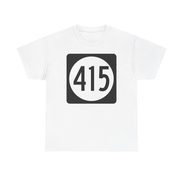 Iowa 415 (Iowa) (Road Sign) T-Shirt
