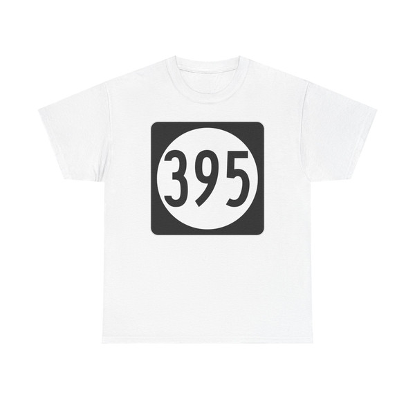 Iowa 395 (Iowa) (Road Sign) T-Shirt
