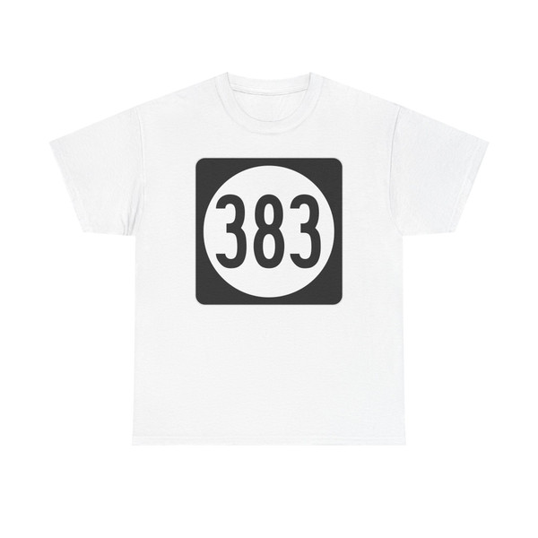 Iowa 383 (Iowa) (Road Sign) T-Shirt