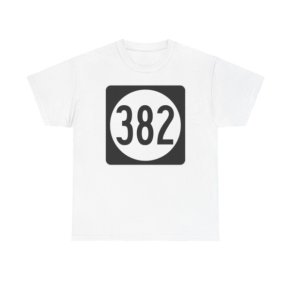 Iowa 382 (Iowa) (Road Sign) T-Shirt