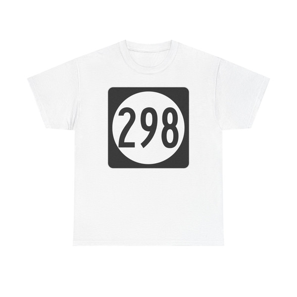 Iowa 298 (Iowa) (Road Sign) T-Shirt