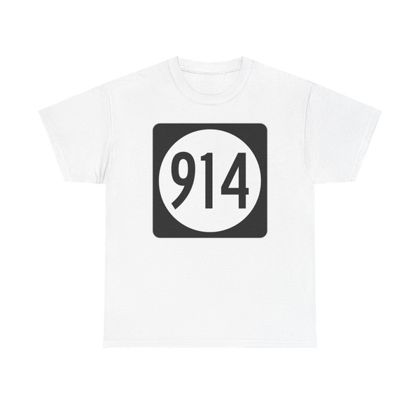 Iowa 914 (Iowa) (Road Sign) T-Shirt