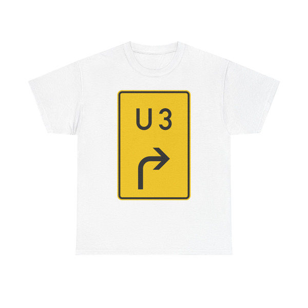 Zeichen 455-20 - Nummerierte Umleitung rechtsweisend StVO 1992 (Germany) (Road Sign) T-Shirt
