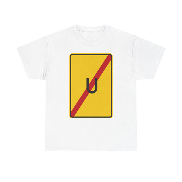 Zeichen 455.2 - Ende der Umleitung StVO 2009 (Germany) (Road Sign) T-Shirt