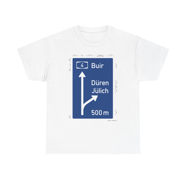 Zeichen 449 - Vorwegweiser auf Autobahnen StVO 1974 (Germany) (Road Sign) T-Shirt