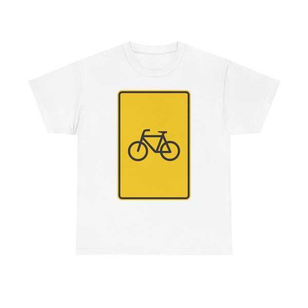 Zeichen 442-53 - Wegweiser für bestimmte Verkehrsarten Radverkehr - ohne Pfeilsymbol StVO 2017 (Germany) (Road Sign) T-Shirt