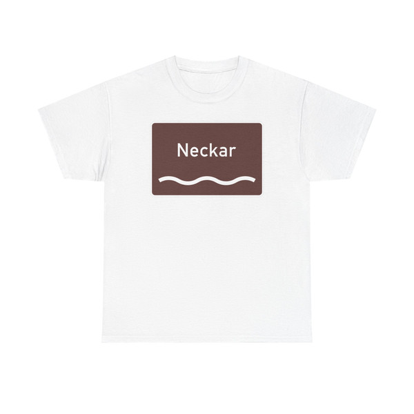 Zeichen 386.1-53 - Touristischer Hinweis Fluss oder Kanal 600x900 StVO 2017 (Germany) (Road Sign) T-Shirt