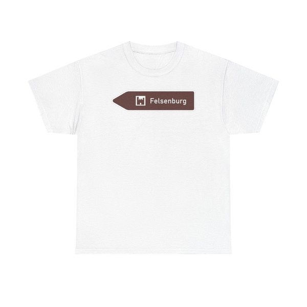 Zeichen 386.1-12 - Touristischer Hinweis als Wegweiser - Pfeilwegweiser linksweisend StVO 2013 (Germany) (Road Sign) T-Shirt