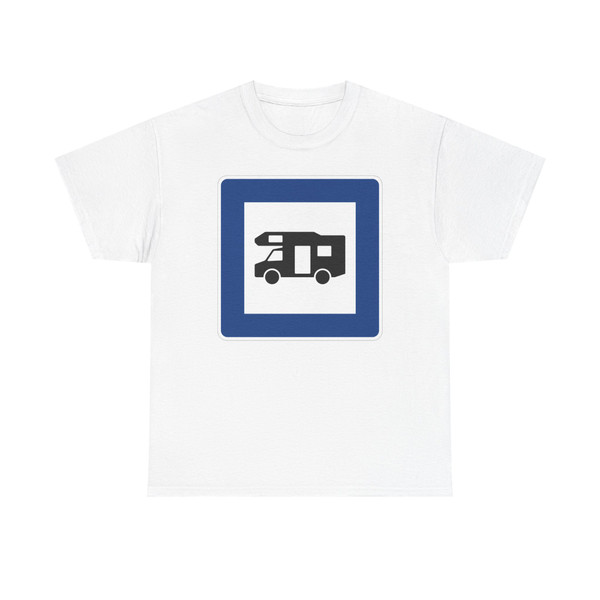 Zeichen 365-67 - Wohnmobilplatz StVO 2017 (Germany) (Road Sign) T-Shirt