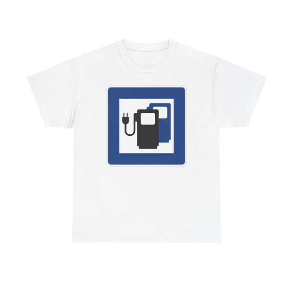 Zeichen 365-65 - Ladestation für Elektrofahrzeuge StVO 2014 (Germany) (Road Sign) T-Shirt