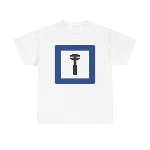 Zeichen 365-62 - Pannenhilfe 600x600 StVO 2013 (Germany) (Road Sign) T-Shirt