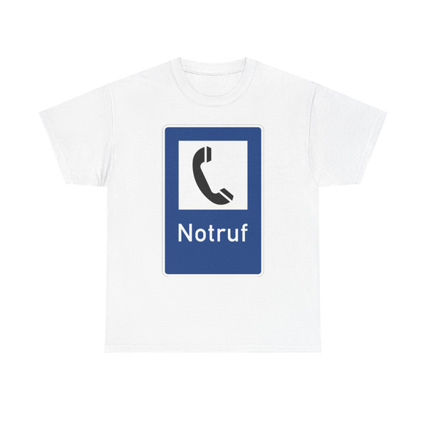 Zeichen 360-51 - Fernsprecher Notruf StVO 1992 (Germany) (Road Sign) T-Shirt