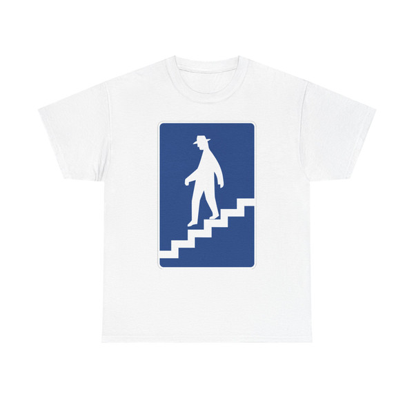Zeichen 355 - Fußgängerunter- oder -überführung StVO 1970 (Germany) (Road Sign) T-Shirt