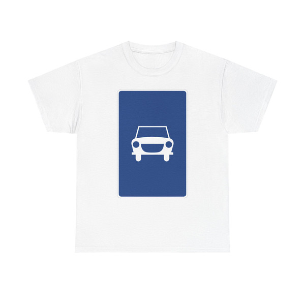 Zeichen 331 Kraftfahrstraße StVO 1970 (Germany) (Road Sign) T-Shirt