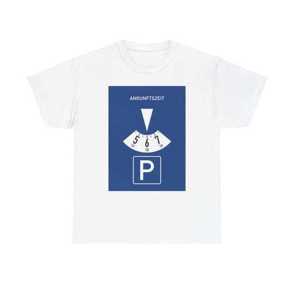 Zeichen 318 - Parkscheibe StVO 2013 (Germany) (Road Sign) T-Shirt