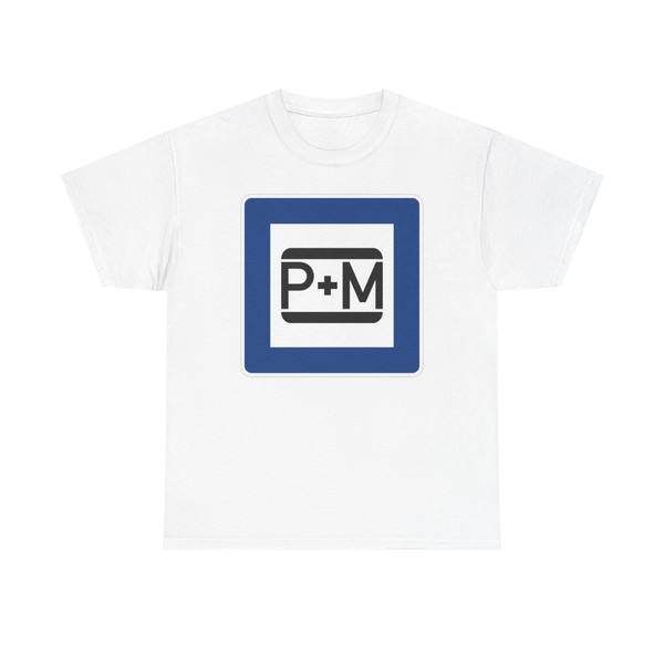 Zeichen 316-50 - Parken und Mitfahren StVO 2017 (Germany) (Road Sign) T-Shirt
