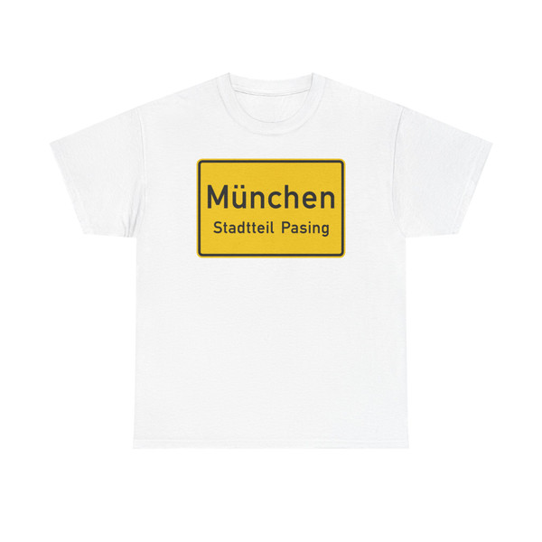 Zeichen 310-52 - Ortstafel Vorderseite mit Stadtteil StVO 1992 (Germany) (Road Sign) T-Shirt