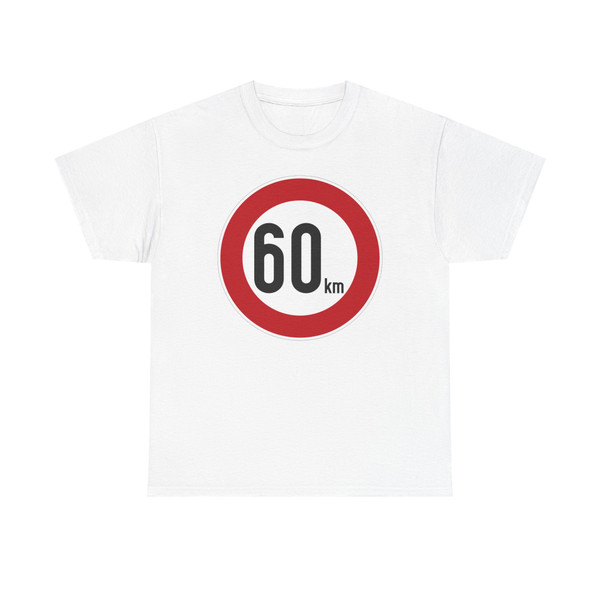 Zeichen 274 - Zulässige Höchstgeschwindigkeit StVO 1970 (Germany) (Road Sign) T-Shirt