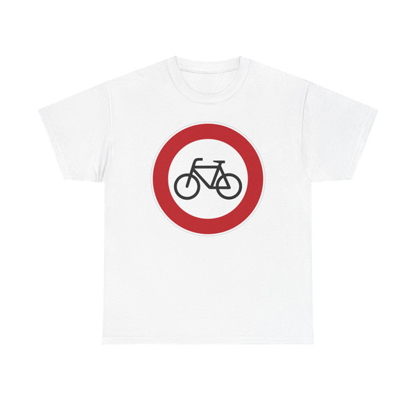 Zeichen 254 - Verbot für Radfahrer StVO 1992 (Germany) (Road Sign) T-Shirt