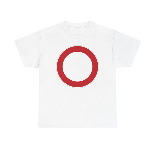 Zeichen 250 - Verbot für Fahrzeuge aller Art StVO 1970 (Germany) (Road Sign) T-Shirt
