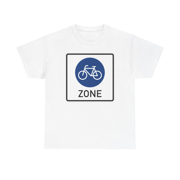 Zeichen 244.3 - Beginn einer Fahrradzone StVO 2020 (Germany) (Road Sign) T-Shirt