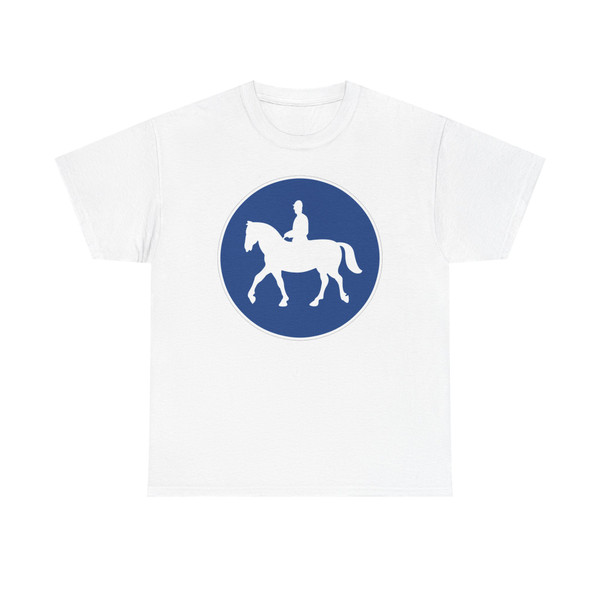 Zeichen 239 - Sonderweg Reiter StVO 1970 (Germany) (Road Sign) T-Shirt